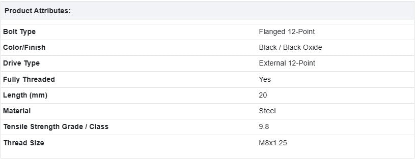 Screw Mack 20706070, 41AM1
