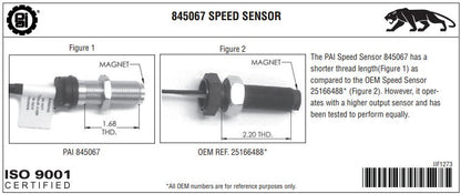 Electric Speedometer Sensor (Mack Universal Application)