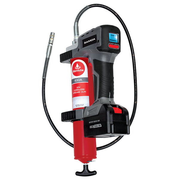 ALEMLUBE SAMOA LITHIUM-ION BATTERY CORDLESS GREASE GUN 630A