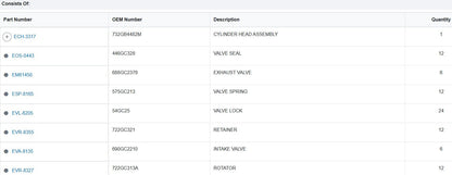 Cylinder Head Assembly Mack 732GB3451M