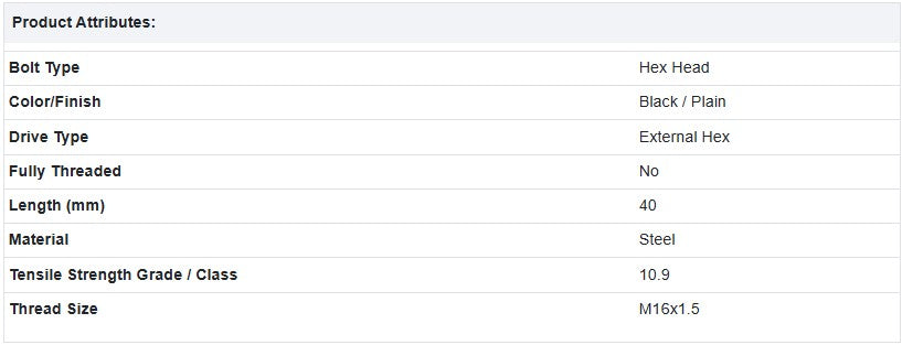 Screw (Bolt) Mack 25501209, 419GC31M
