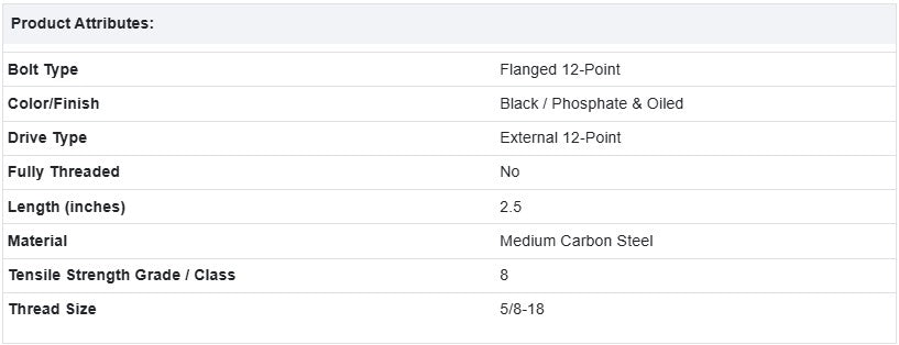 Screw (Bolt) Mack 396GC139