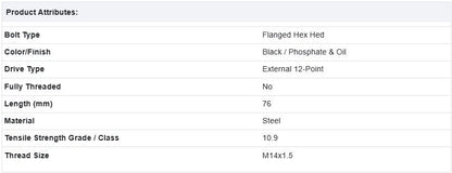 Screw (Bolt) Mack 25105787, 396GC211M